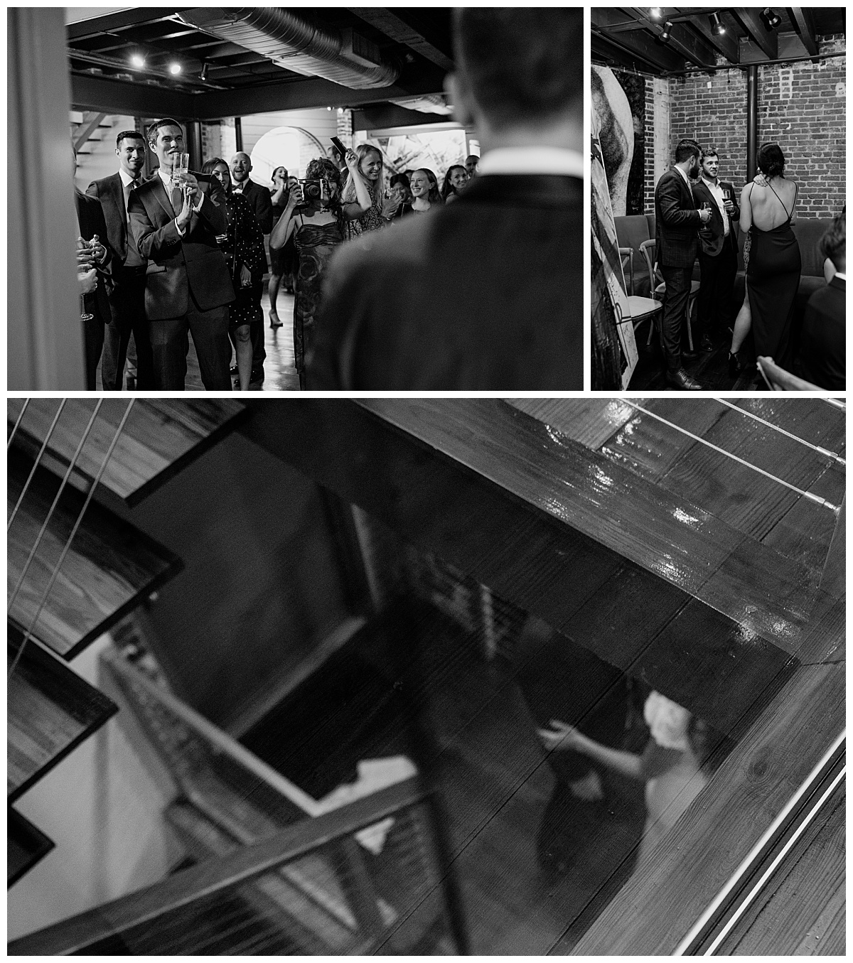 guests cheer and chat at Toolbox DC